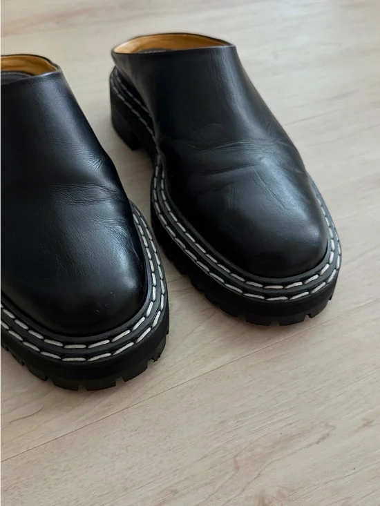 Proenza Schouler Leather Lug Sole Mules - Picture 6 of 9